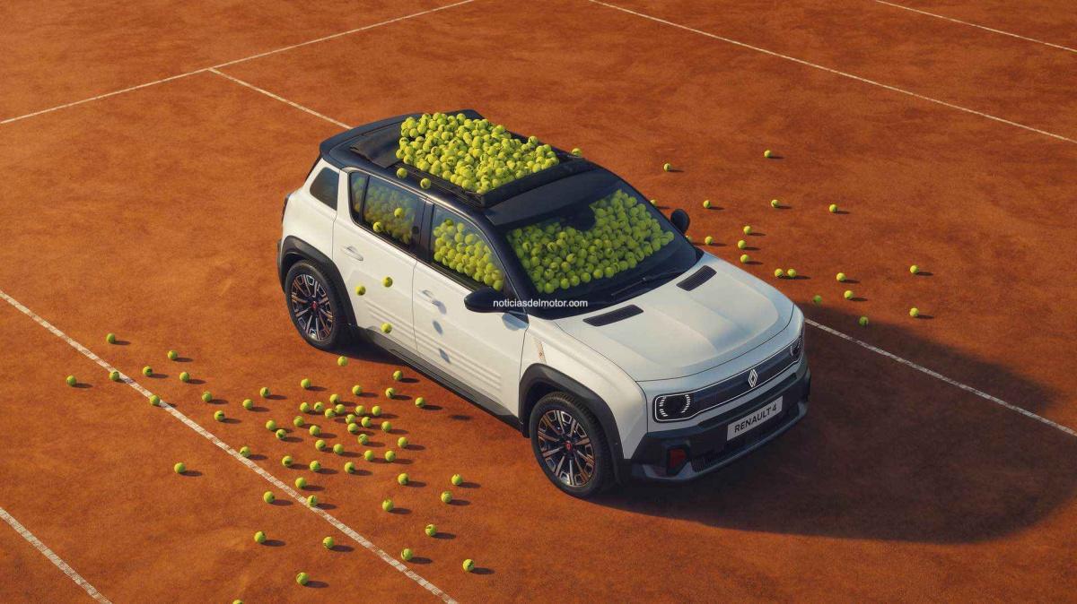 RENAULT 4 ROLAND-GARROS E‑TECH ELÉCTRICO SHOW‑CAR HACE SU DEBUT MUNDIAL EN ROLAND‑GARROS 2026 RENAULT 4 ROLAND-GARROS E‑TECH ELÉCTRICO SHOW‑CAR HACE SU DEBUT MUNDIAL EN ROLAND‑GARROS 2026