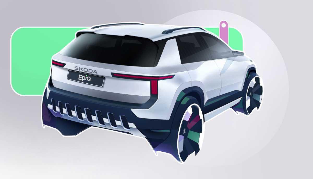 ŠKODA PRESENTA LOS PRIMEROS BOCETOS DEL INTERIOR DEL EPIQ Y ANUNCIA LA FECHA DE SU ESTRENO MUNDIAL
