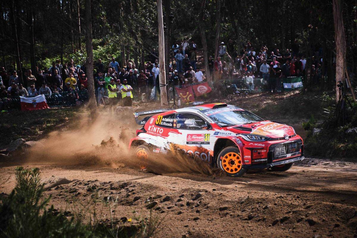 TOYOTA GAZOO Racing Spain: Alejandro Cachón y Borja Rozada ponen fin a la aventura del Rally de Portugal TOYOTA GAZOO Racing Spain: Alejandro Cachón y Borja Rozada ponen fin a la aventura del Rally de Portugal