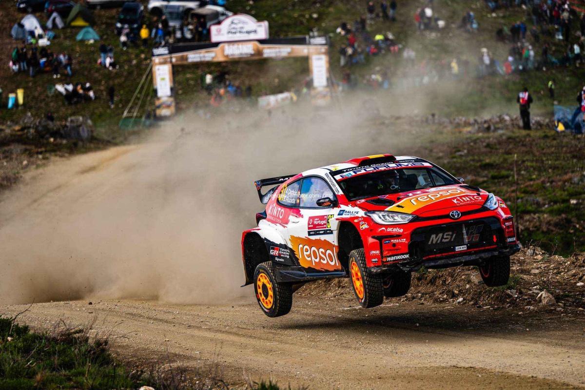 TOYOTA GAZOO Racing Spain: Alejandro Cachón y Borja Rozada ponen fin a la aventura del Rally de Portugal