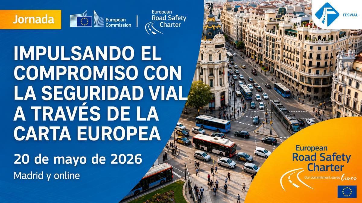 ESPAÑA LIDERA LA CARTA EUROPEA DE SEGURIDAD VIAL CON UN 25% DE ENTIDADES ADHERIDAS ESPAÑA LIDERA LA CARTA EUROPEA DE SEGURIDAD VIAL CON UN 25% DE ENTIDADES ADHERIDAS