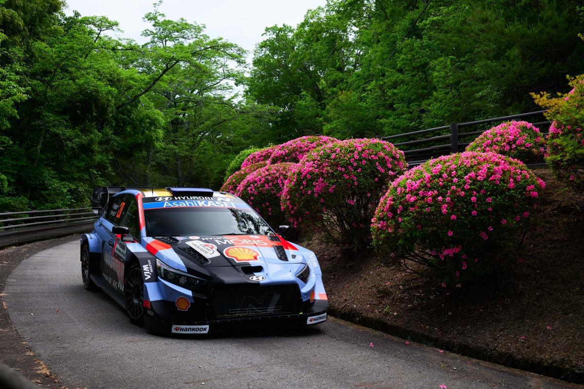 FOUMAUX SE PERFILA COMO EL MEJOR DE HYUNDAI EN EL RALLY DE JAPON