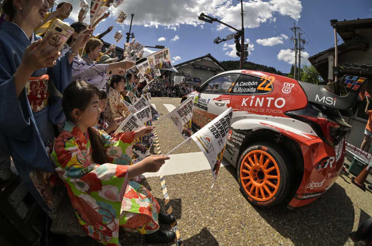 TOYOTA GAZOO Racing Spain: segundo podio de la temporada para Alejandro Cachón y Borja Rozada en el Rallye de Japón TOYOTA GAZOO Racing Spain: segundo podio de la temporada para Alejandro Cachón y Borja Rozada en el Rallye de Japón