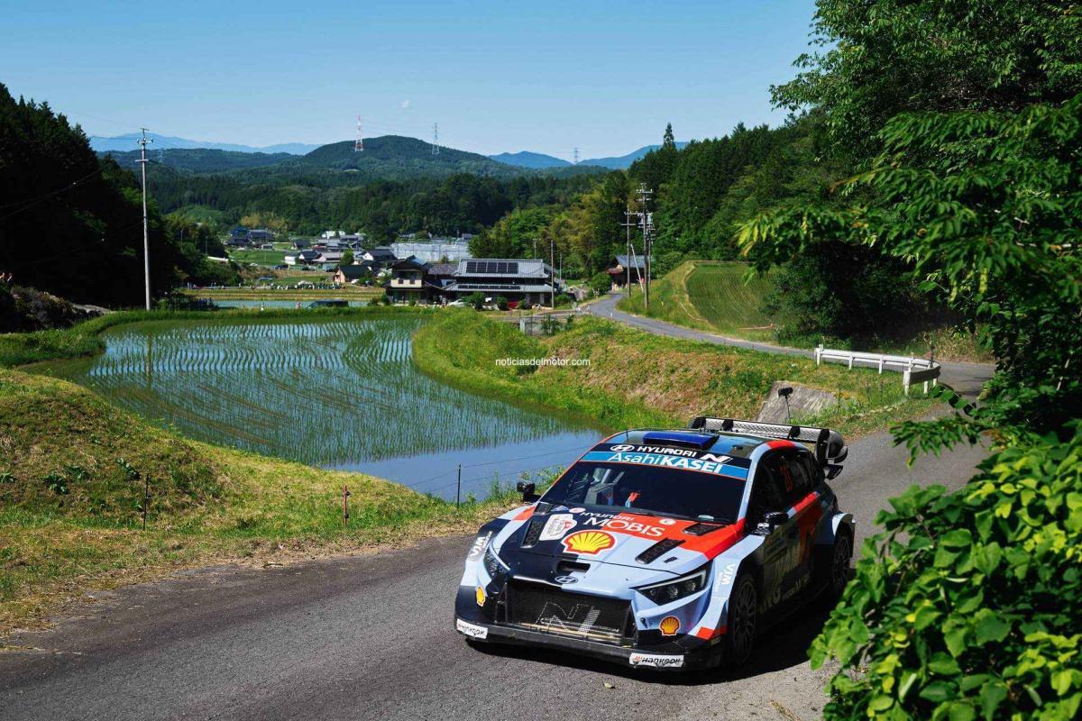 Hyundai Shell Mobis World Rally Team logra un puesto entre los cinco primeros en la última prueba sobre asfalto de la temporada