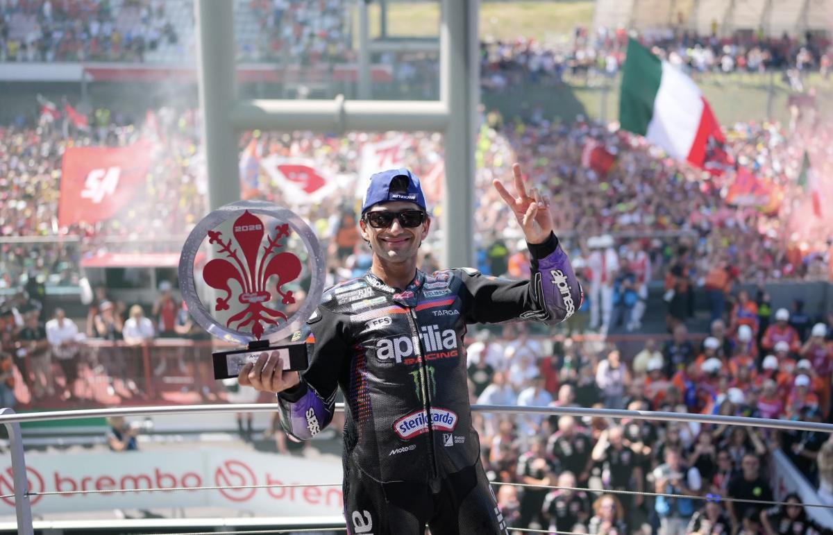 MOTOGP: Bezzecchi logra su primera victoria en el emblemático Mugello MOTOGP: Bezzecchi logra su primera victoria en el emblemático Mugello