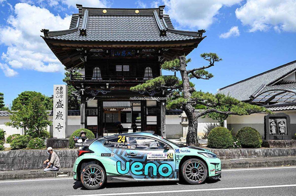 ALEJANDRO CACHÓN Y BORJA ROZADA, SEGUNDOS EN WRC2 Y WRC2 CHALLENGER EN EL RALLY DE JAPÓN 2026 ALEJANDRO CACHÓN Y BORJA ROZADA, SEGUNDOS EN WRC2 Y WRC2 CHALLENGER EN EL RALLY DE JAPÓN 2026