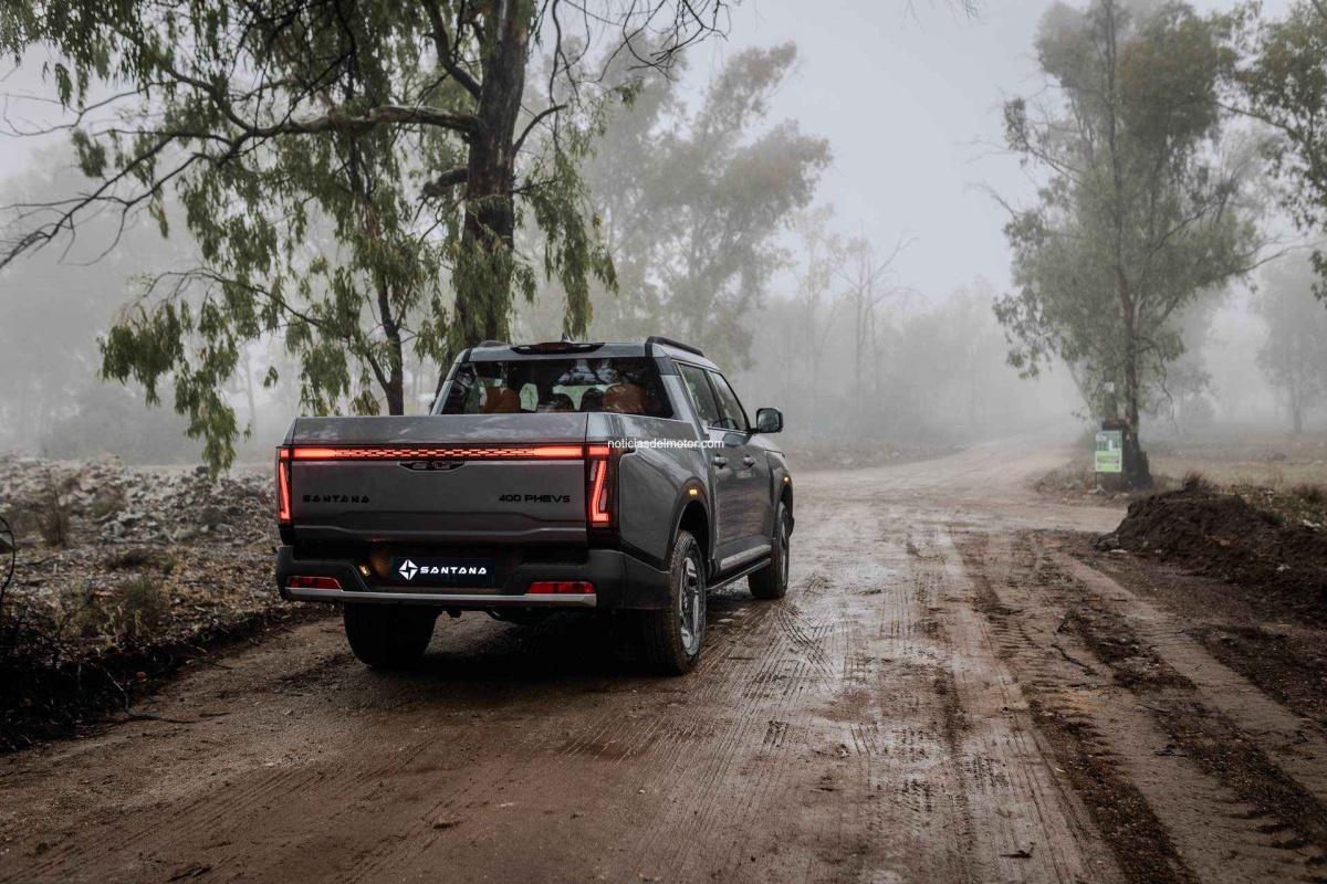 800 NEWTONS METRO: EL SANTANA 400 PHEV ES EL PICK-UP CON MAYOR PAR MOTOR DEL MERCADO