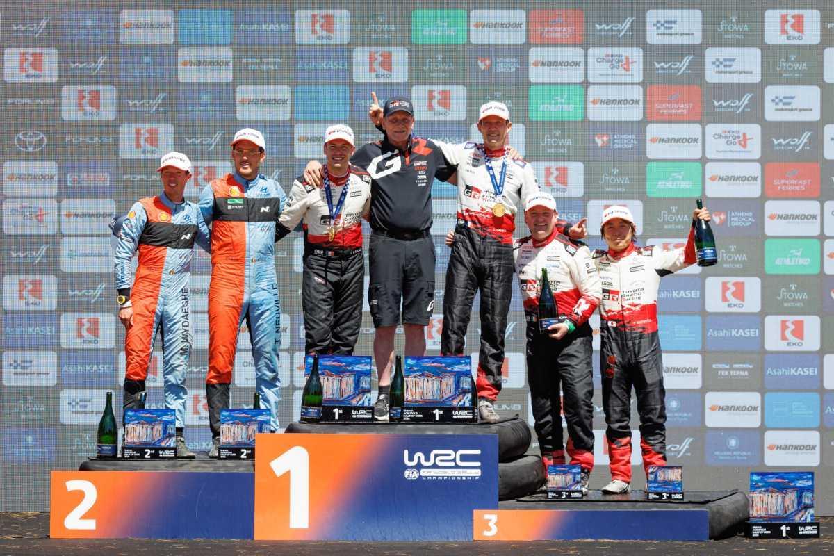 Sébastien Ogier reina en el Rally Acrópolis tras una batalla extrema y devuelve a TGR-WRT a lo más alto