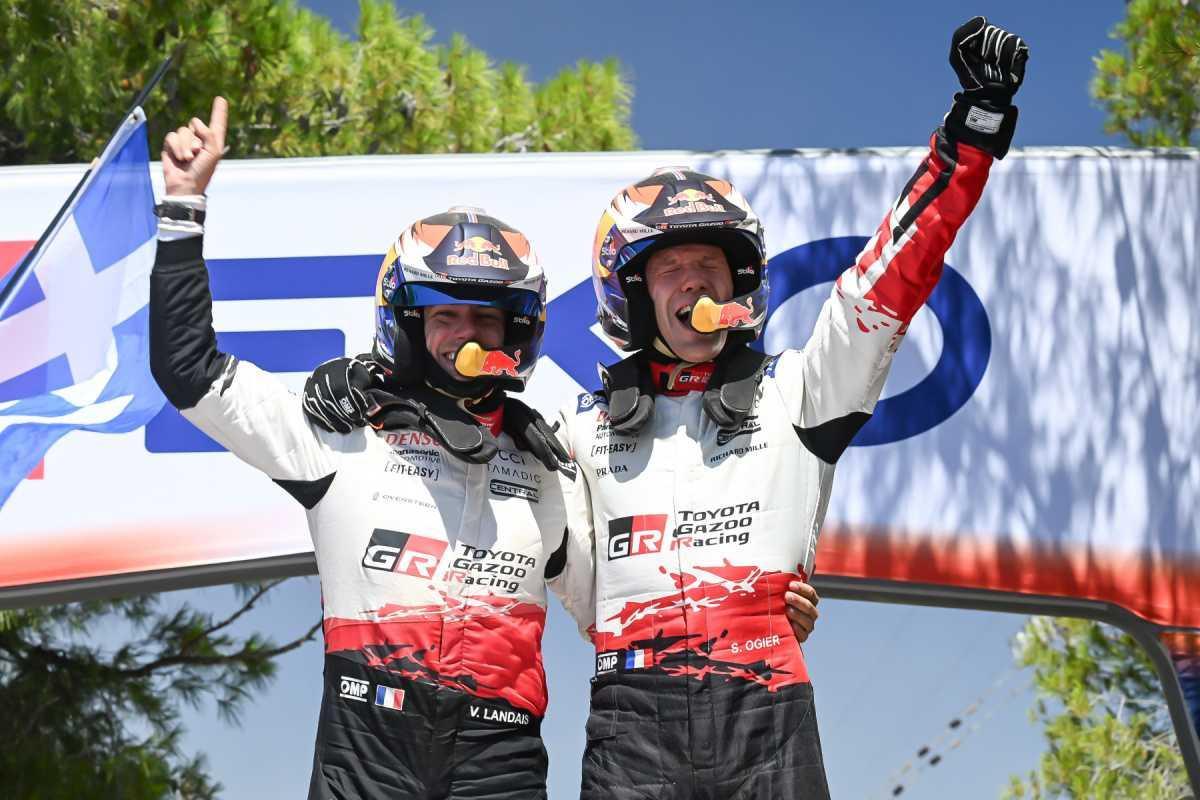 Sébastien Ogier reina en el Rally Acrópolis tras una batalla extrema y devuelve a TGR-WRT a lo más alto