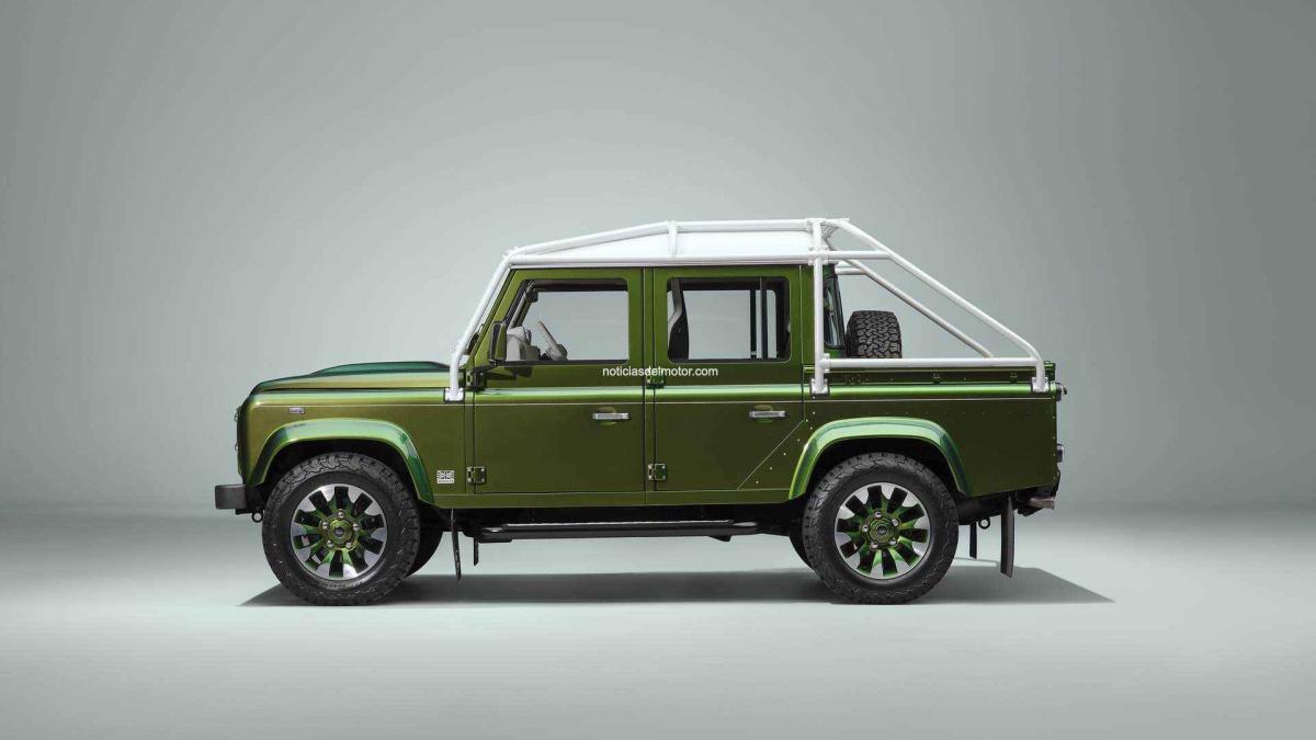 LA FAMILIA CLASSIC DEFENDER V8, CON ACABADOS CAMBIANTES, INCORPORA UNA NUEVA OPCIÓN DOUBLE CAB