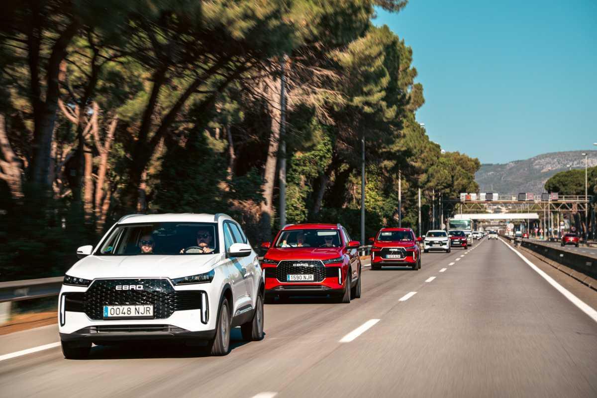 EBRO DEMUESTRA LA EFICIENCIA REAL DE SU GAMA HEV EN UN RECORRIDO MADRID–BARCELONA–MADRID