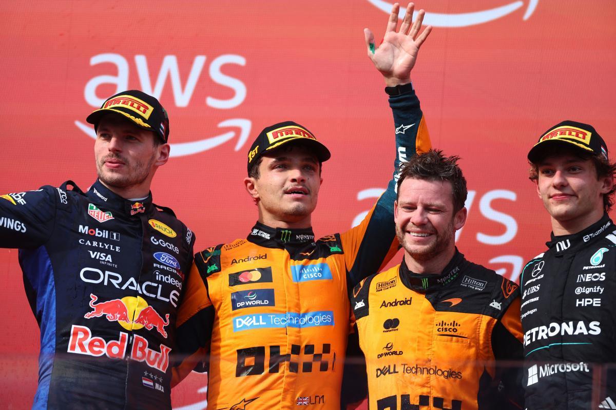 FORMULA 1: LANDO NORRIS GANA CON UN SPRINT FINAL CON NEUMÁTICOS BLANDOS