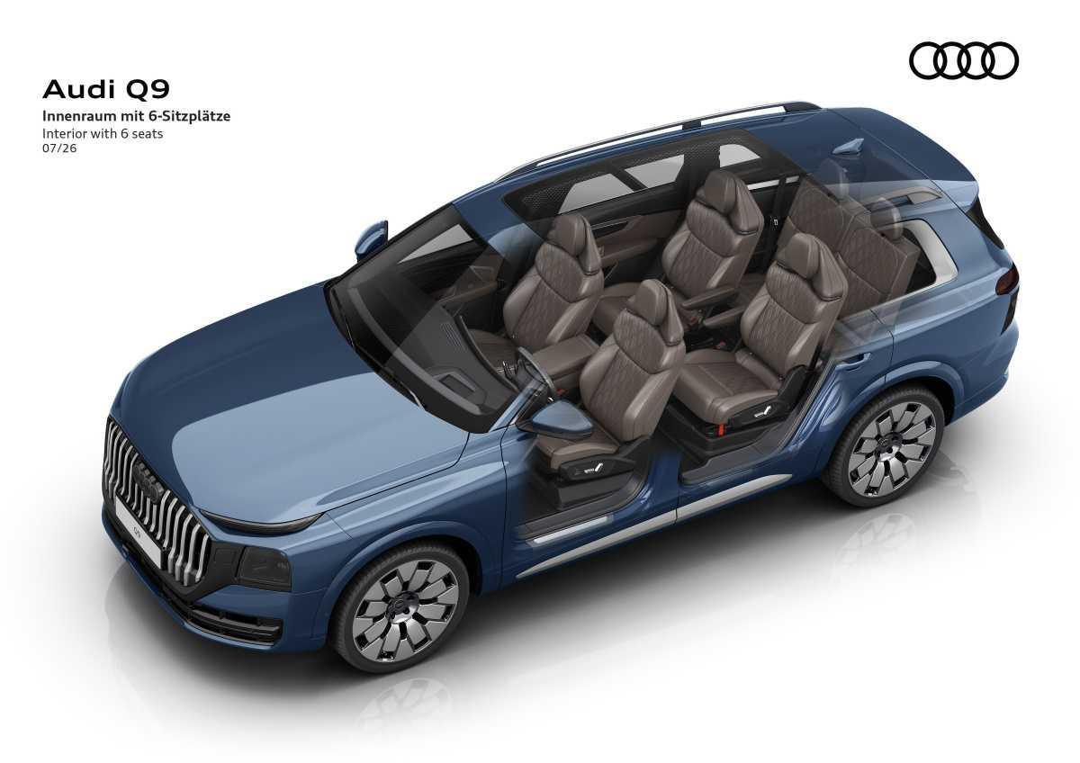 NUEVO AUDI Q9: EL SUV QUE REDEFINE EL ESPACIO Y EL CONFORT COMO EL PRIMERO DE SU CLASE