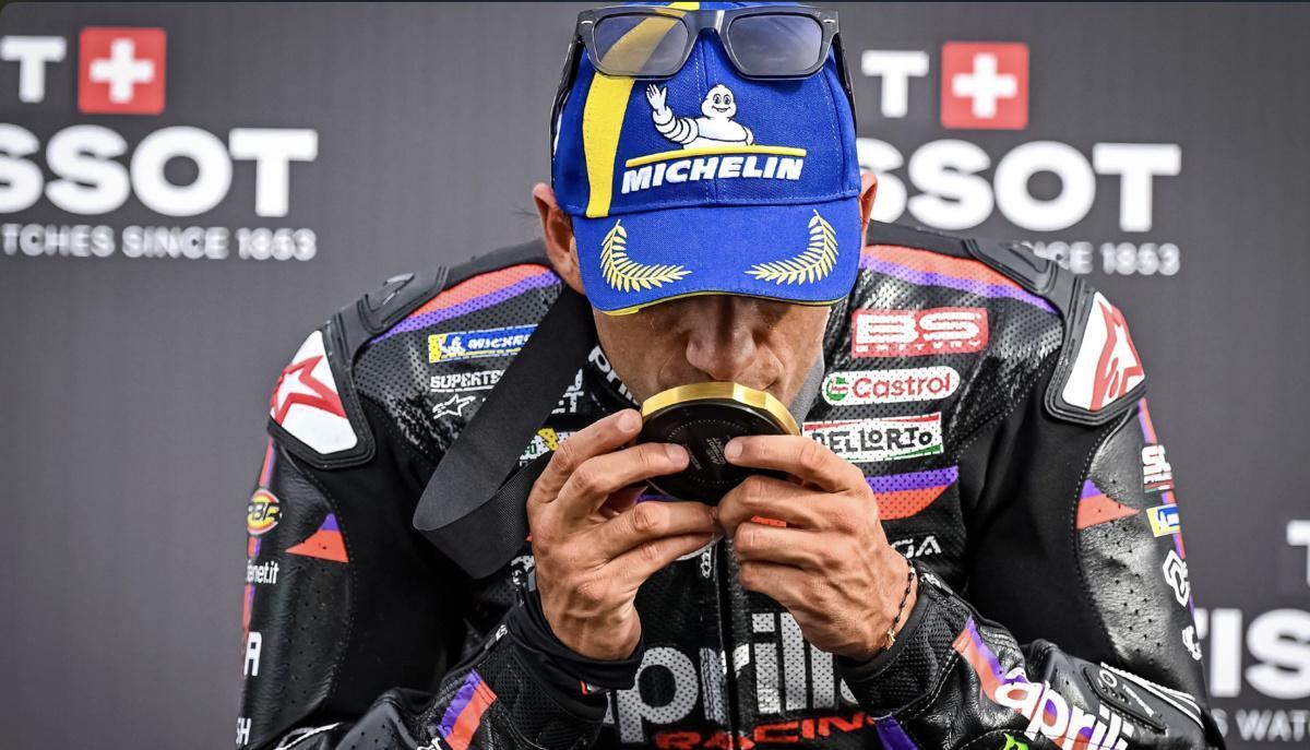 MOTOGP, CIRCUITO DE SILVERSTONE: Martín gana y Aprilia firma su primer triplete en un Sprint