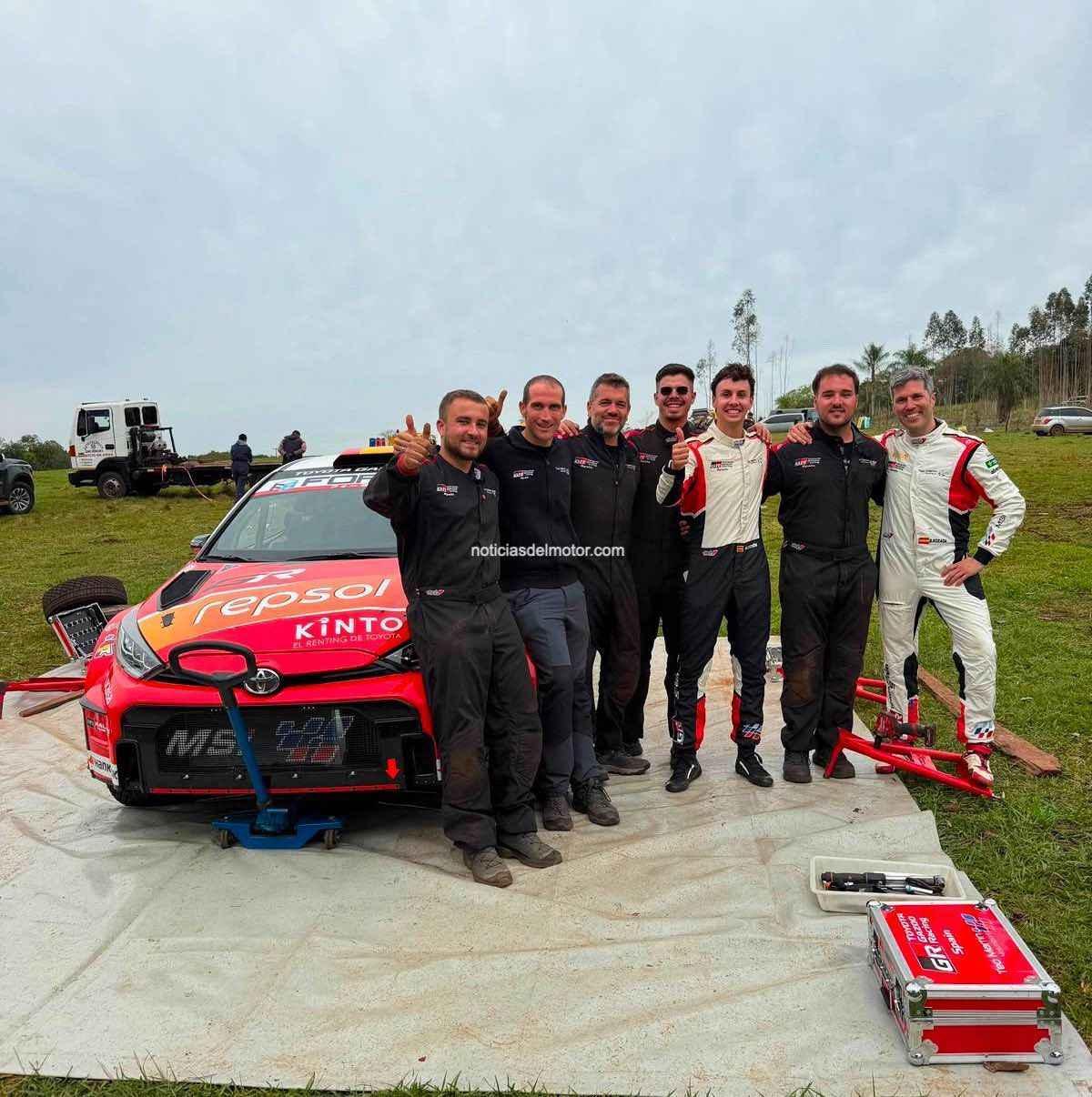 EL RETO DE TOYOTA GAZOO RACING SPAIN: ALEJANDRO CACHÓN Y BORJA ROZADA CORRERÁN POR PRIMERA VEZ JUNTOS EN EL RALLY PARAGUAY