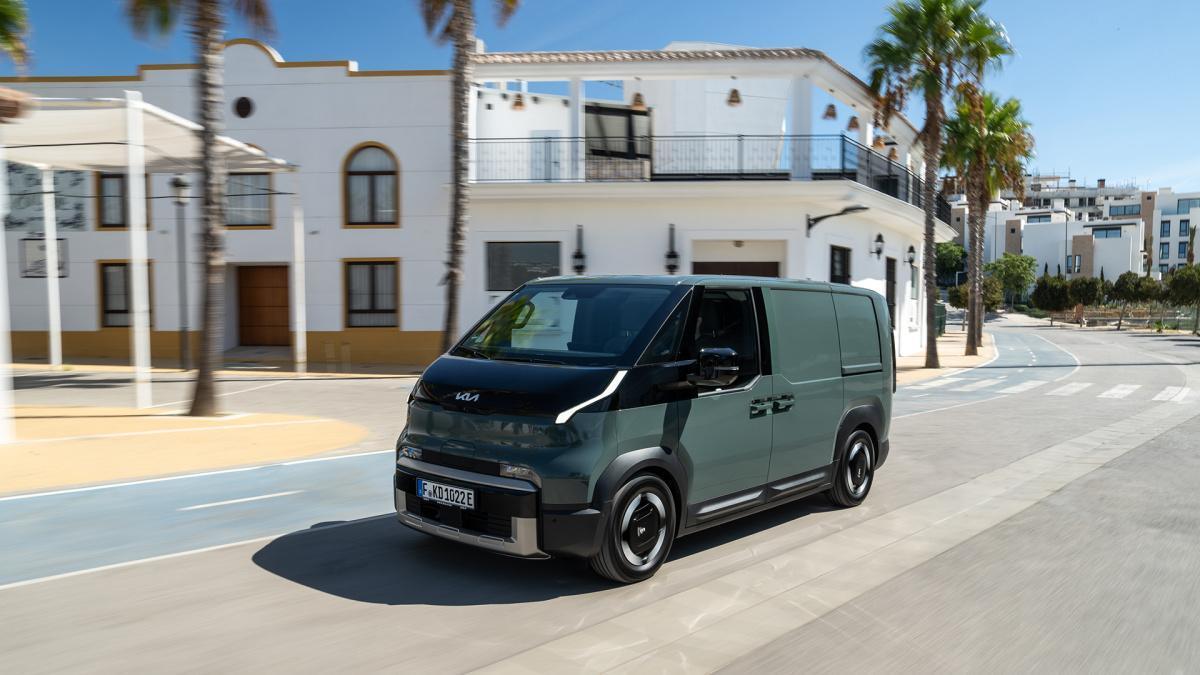 El Kia PV5 ha sido la furgoneta eléctrica de tamaño medio más vendida en Europa durante los primeros seis meses del año