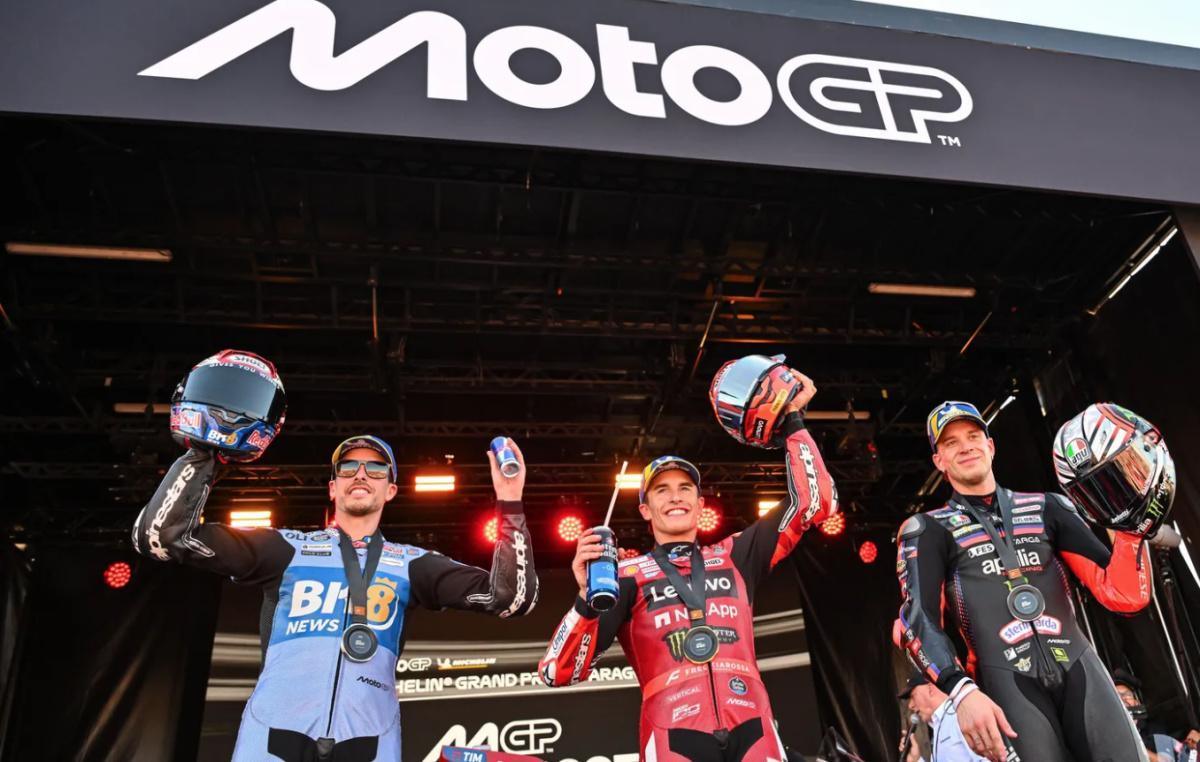 MOTOGP: Marc Márquez responde y vuelve a conquistar Aragón MOTOGP: Marc Márquez responde y vuelve a conquistar Aragón