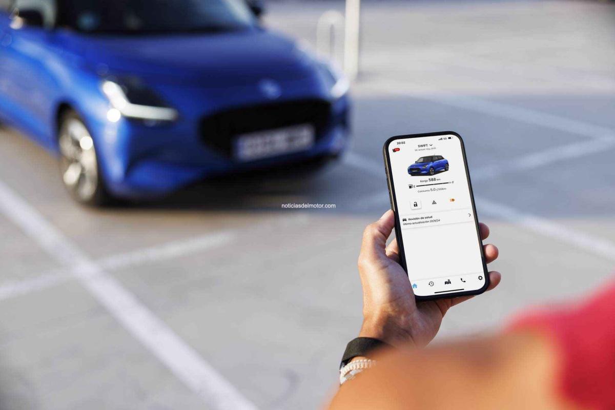SUZUKI SWIFT, EL COCHE QUE CABE EN EL BOLSILLO CON LA APLICACIÓN SUZUKI CONNECT