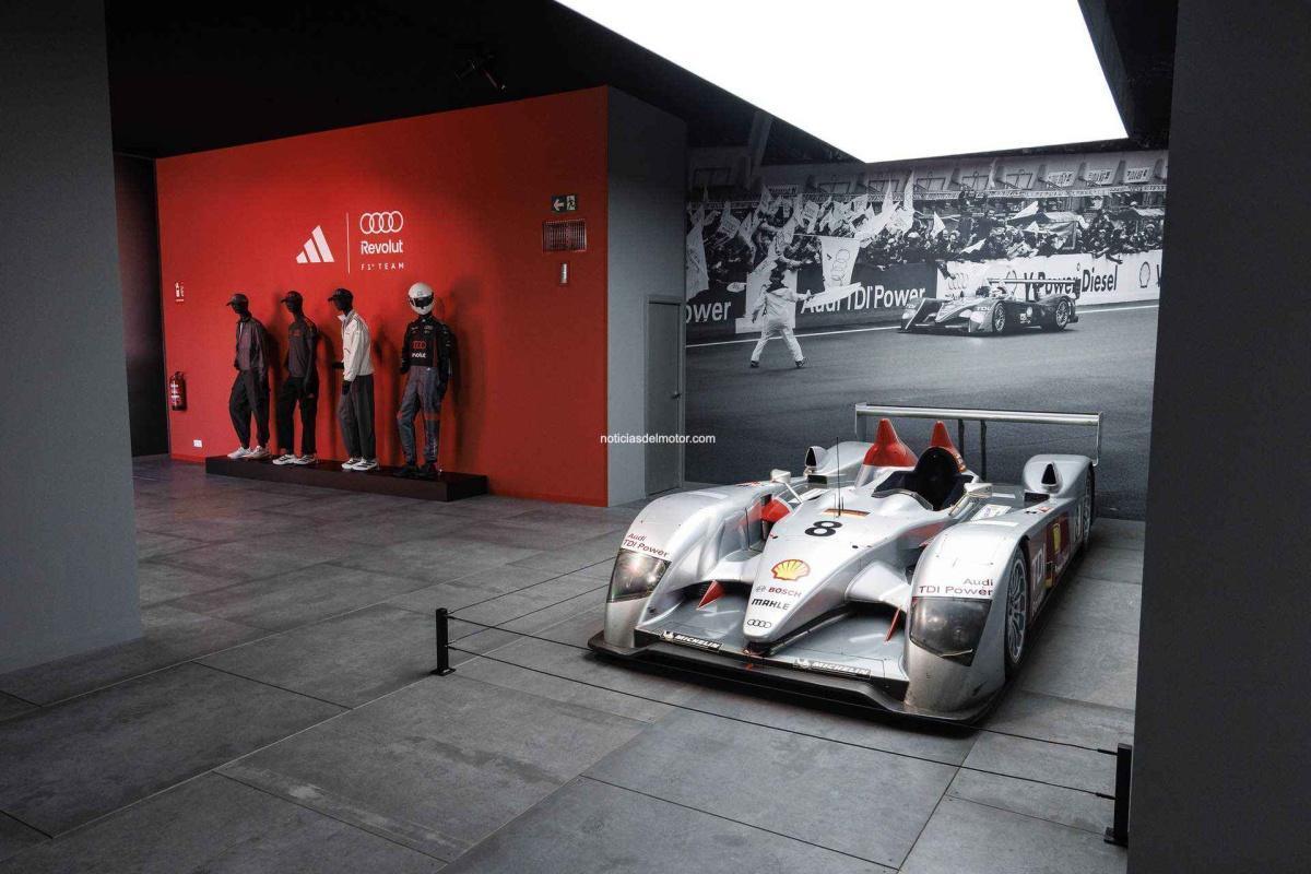 Gabriel Bortoleto protagoniza el estreno de la experiencia Audi en Plaza de Colón