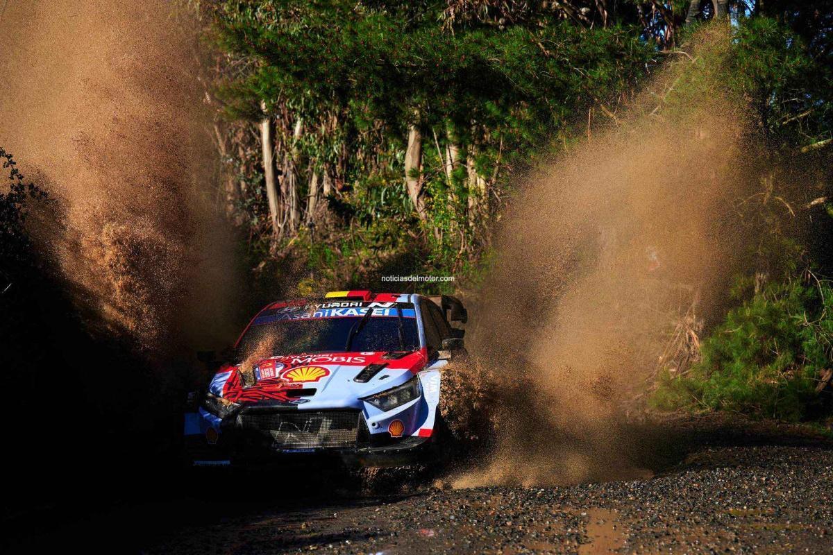 Rally de Chile: El equipo Hyundai Shell Mobis World Rally Team sigue a las puertas del podio antes del día final Rally de Chile: El equipo Hyundai Shell Mobis World Rally Team sigue a las puertas del podio antes del día final