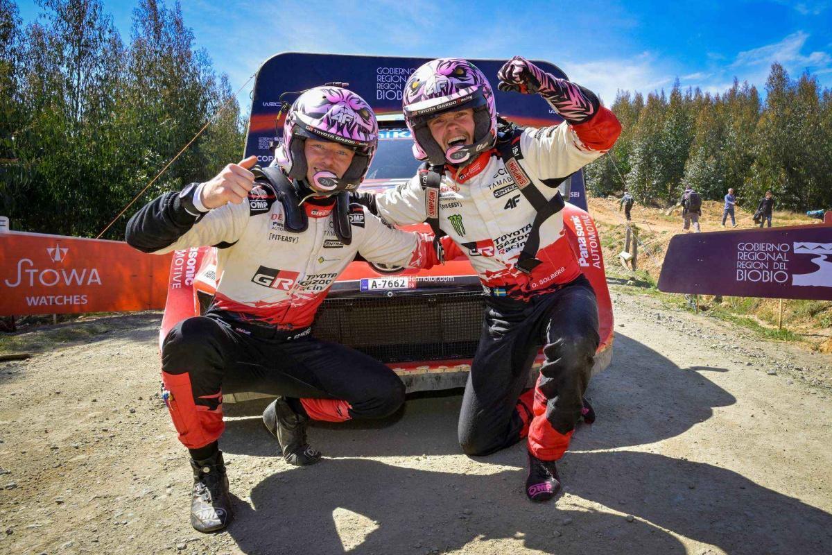 TGR-WRT CONSIGUE EL CAMPEONATO DE MARCAS POR DÉCIMA VEZ EN EL RALLY DE CHILE CON DOBLETE PARA SOLBERG Y OGIER TGR-WRT CONSIGUE EL CAMPEONATO DE MARCAS POR DÉCIMA VEZ EN EL RALLY DE CHILE CON DOBLETE PARA SOLBERG Y OGIER