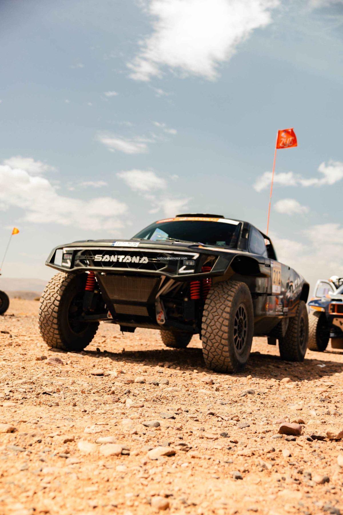 GESTA DEL SANTANA RACING TEAM Y CRISTINA GUTIÉRREZ: REMONTADA DE MÁS DE 30 POSICIONES EN LA PRIMERA ETAPA DEL RALLY DE MARRUECOS GESTA DEL SANTANA RACING TEAM Y CRISTINA GUTIÉRREZ: REMONTADA DE MÁS DE 30 POSICIONES EN LA PRIMERA ETAPA DEL RALLY DE MARRUECOS