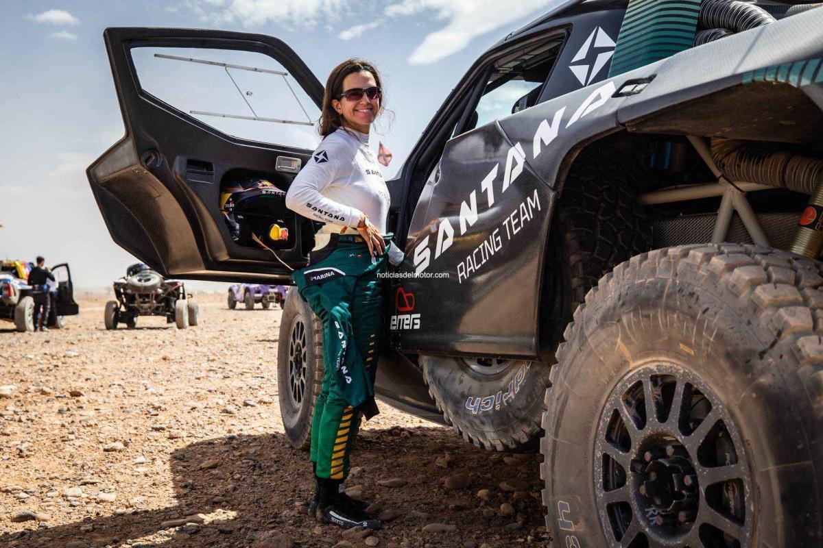 GESTA DEL SANTANA RACING TEAM Y CRISTINA GUTIÉRREZ: REMONTADA DE MÁS DE 30 POSICIONES EN LA PRIMERA ETAPA DEL RALLY DE MARRUECOS GESTA DEL SANTANA RACING TEAM Y CRISTINA GUTIÉRREZ: REMONTADA DE MÁS DE 30 POSICIONES EN LA PRIMERA ETAPA DEL RALLY DE MARRUECOS