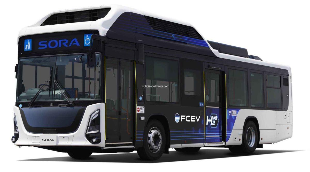 TOYOTA PRESENTA EL NUEVO AUTOBÚS DE HIDRÓGENO “SORA”