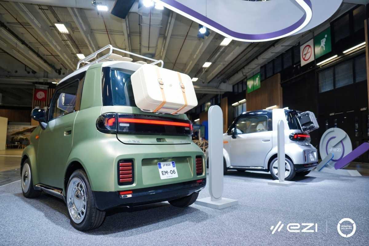 EZI PRESENTA SUS MICROCOCHES AI-NATIVE EM05 Y EM06 EN EL SALÓN DEL AUTOMÓVIL DE PARÍS 2026