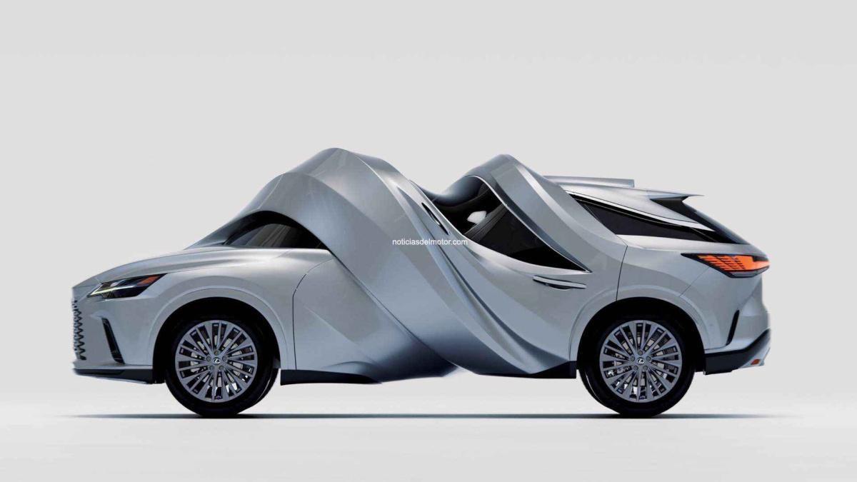 ESTO NO ES IA: LEXUS CONVIERTE DOS COCHES REALES EN ESCULTURAS IMPOSIBLES