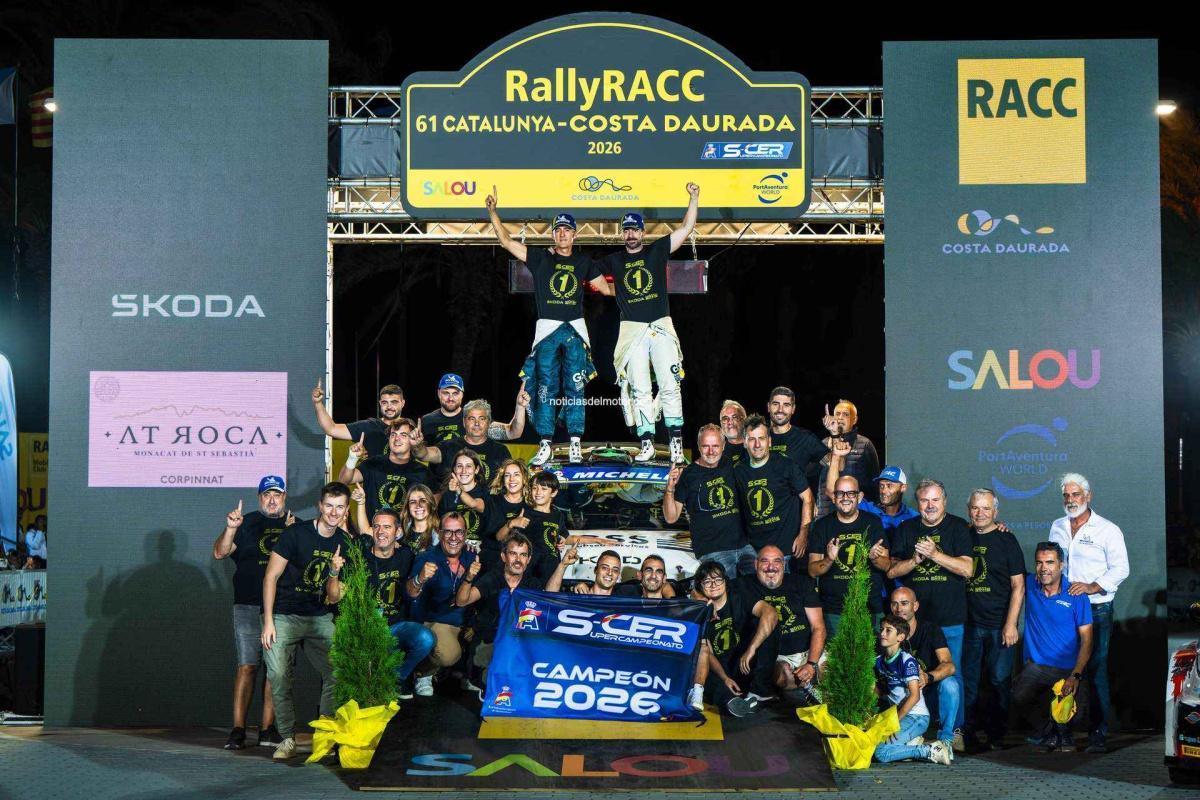 ŠKODA CONQUISTA SU CUARTO TÍTULO CONSECUTIVO DE MARCAS EN EL SUPERCAMPEONATO DE ESPAÑA DE RALLYES ŠKODA CONQUISTA SU CUARTO TÍTULO CONSECUTIVO DE MARCAS EN EL SUPERCAMPEONATO DE ESPAÑA DE RALLYES