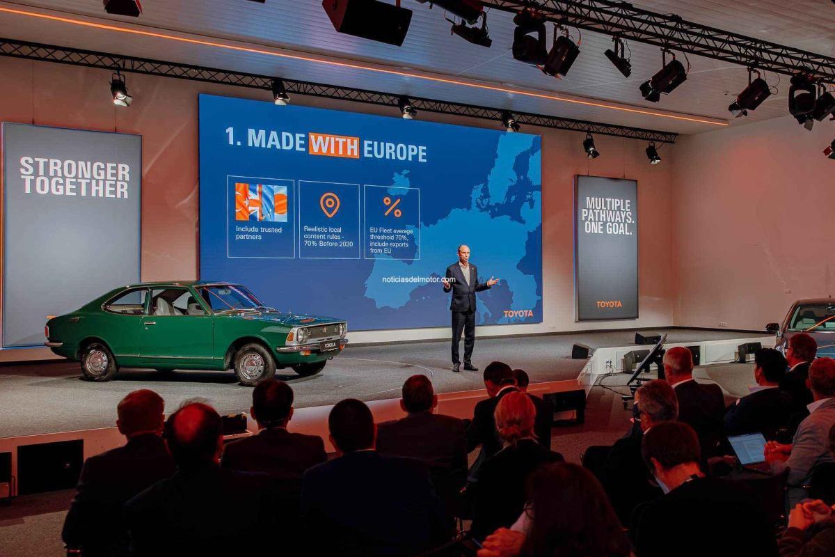 TOYOTA APUESTA POR “MADE WITH EUROPE” PARA REFORZAR LA COMPETITIVIDAD DE LA INDUSTRIA EUROPEA DEL AUTOMÓVIL