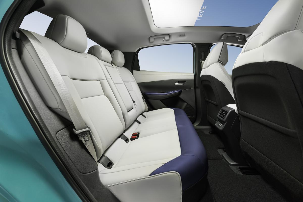 Innovación en confort y diseño: el nuevo Nissan LEAF gana altura interior con su techo panorámico inteligente