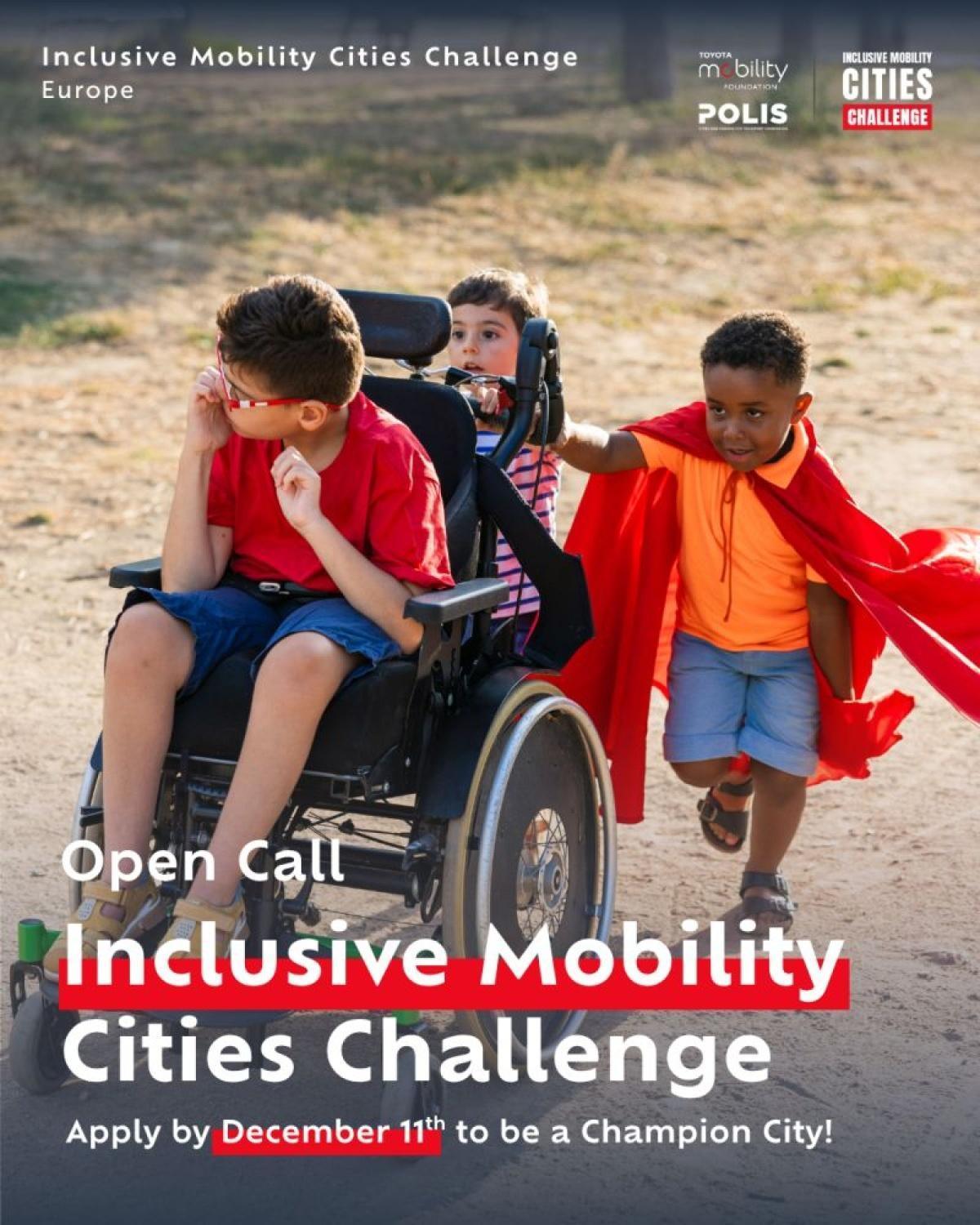 TOYOTA MOBILITY FOUNDATION Y POLIS LANZAN UN RETO EUROPEO PARA TRANSFORMAR LA MOVILIDAD Y HACERLA MÁS ACCESIBLE TOYOTA MOBILITY FOUNDATION Y POLIS LANZAN UN RETO EUROPEO PARA TRANSFORMAR LA MOVILIDAD Y HACERLA MÁS ACCESIBLE