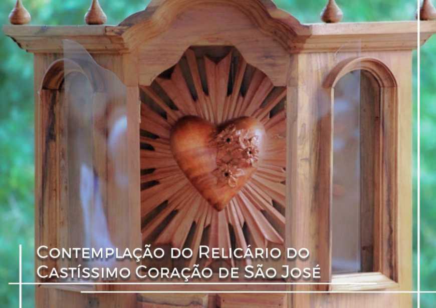 Contemplação do Relicário do Castíssimo Coração de São José