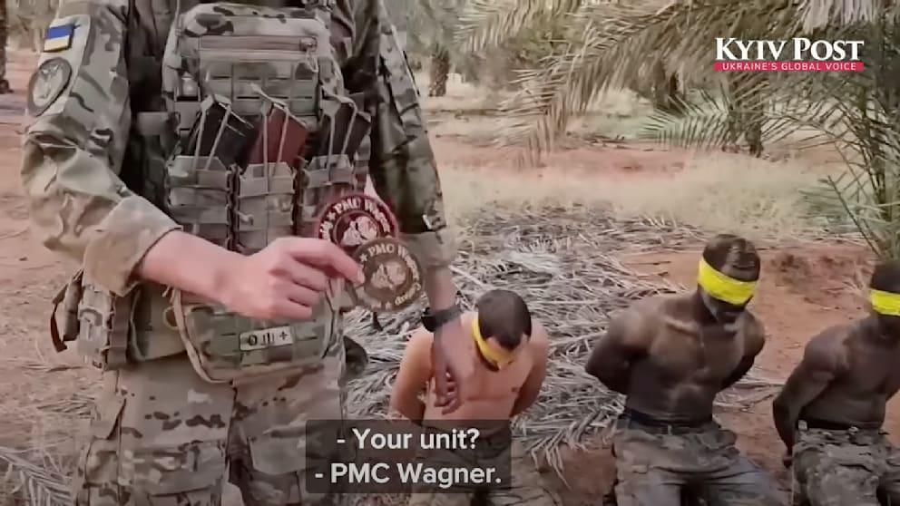 L'Ukraine chasse les mercenaires de Wagner PMC en Afrique L'Ukraine chasse les mercenaires de Wagner PMC en Afrique