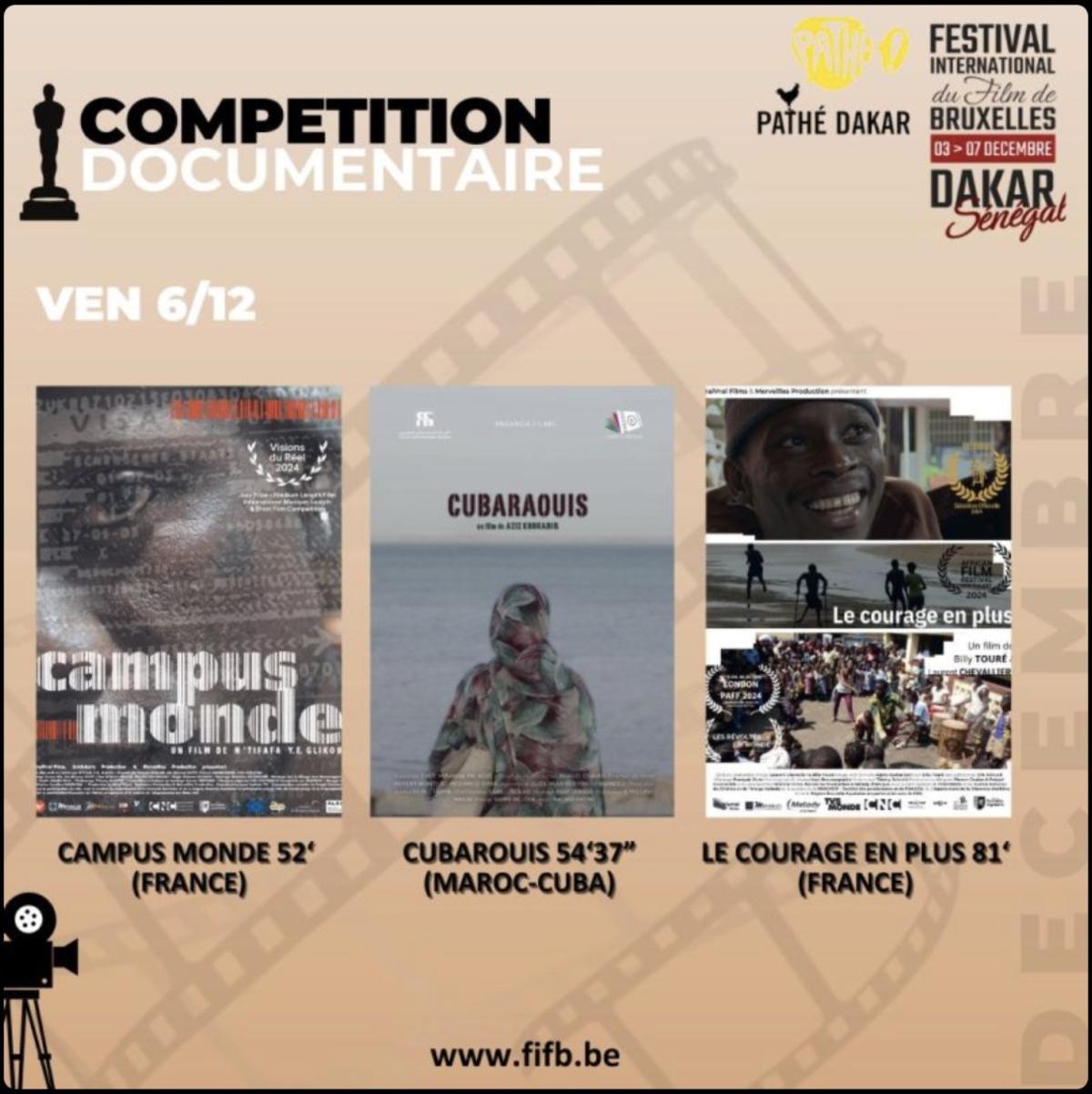 Le Maroc à l'honneur du 9ème Festival International du Film de Bruxelles à Dakar