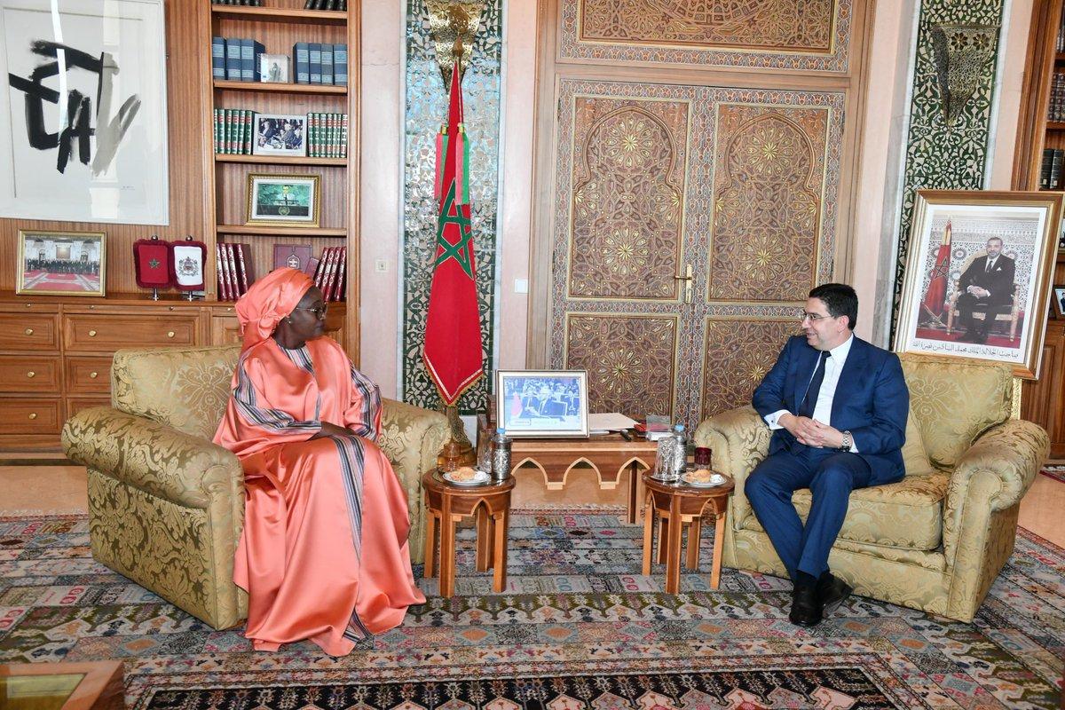 Maroc-Sénégal : La ministre Yassine Fall remet un message du président Faye au Roi Mohammed VI