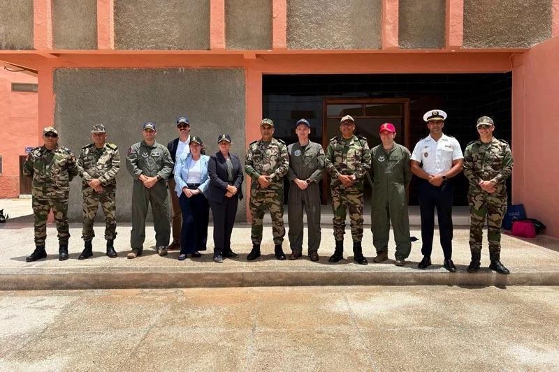 Le port Dakhla Atlantique accueille une délégation militaire américaine
