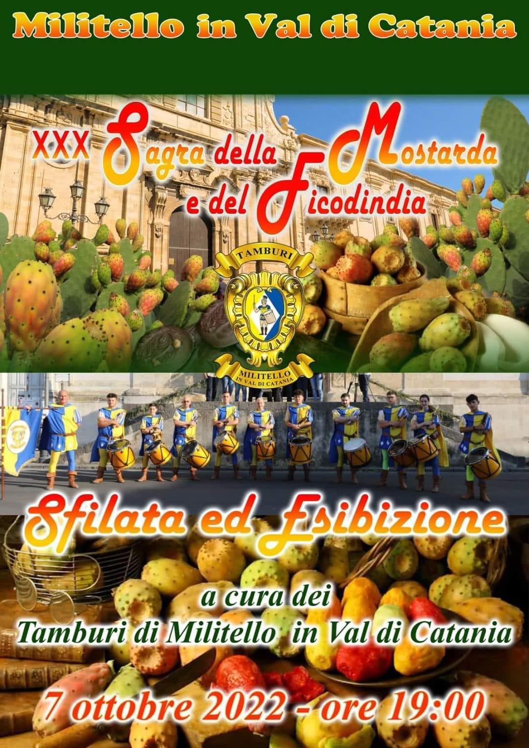 Spettacolo con Sfilata ed Esibizione dei Tamburi di Militello