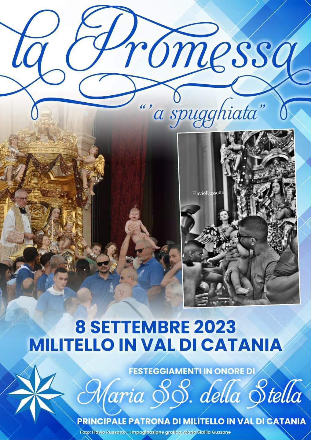 Festeggiamenti in onore di Maria Santissima della Stella - Principale Patrona di Militello In Val di Catania 29 Agosto - 6-7-8-16 Settembre 2023