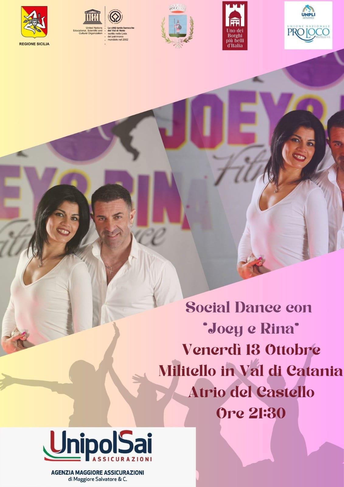 Spettacolo Social Dance con "Joey e Rina"