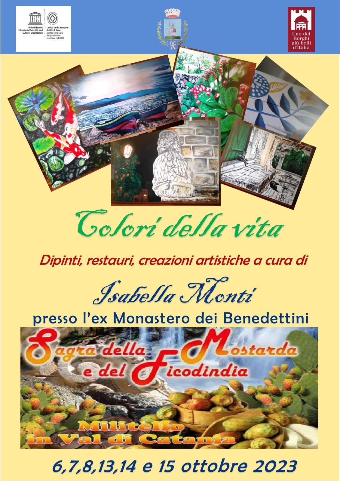 Colori della Vita - Dipinti restauri creazioni a cura di Isabella Monti