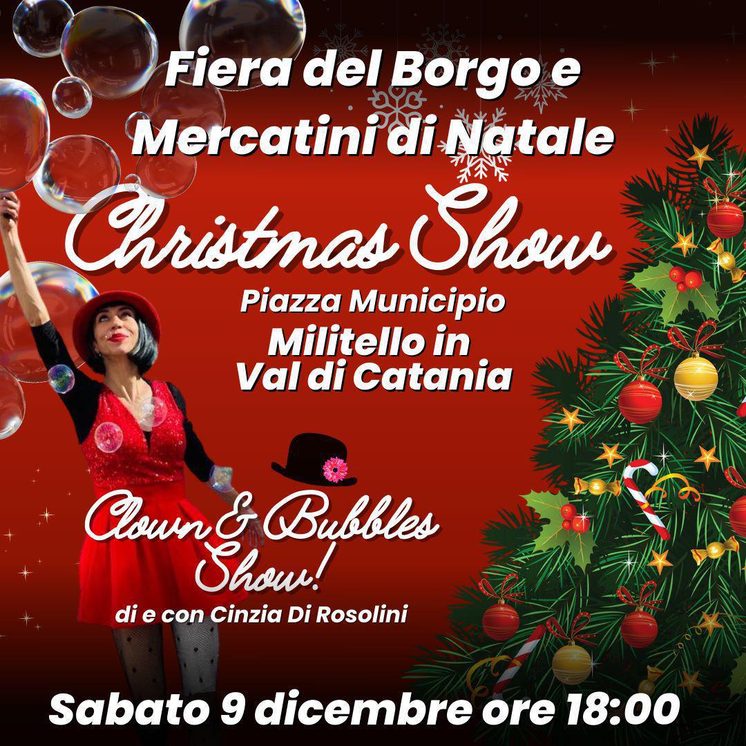 II Fiera del Borgo e Mercatini di Natale 7-8-9-10 Dicembre 2023 - Militello in Val di Catania