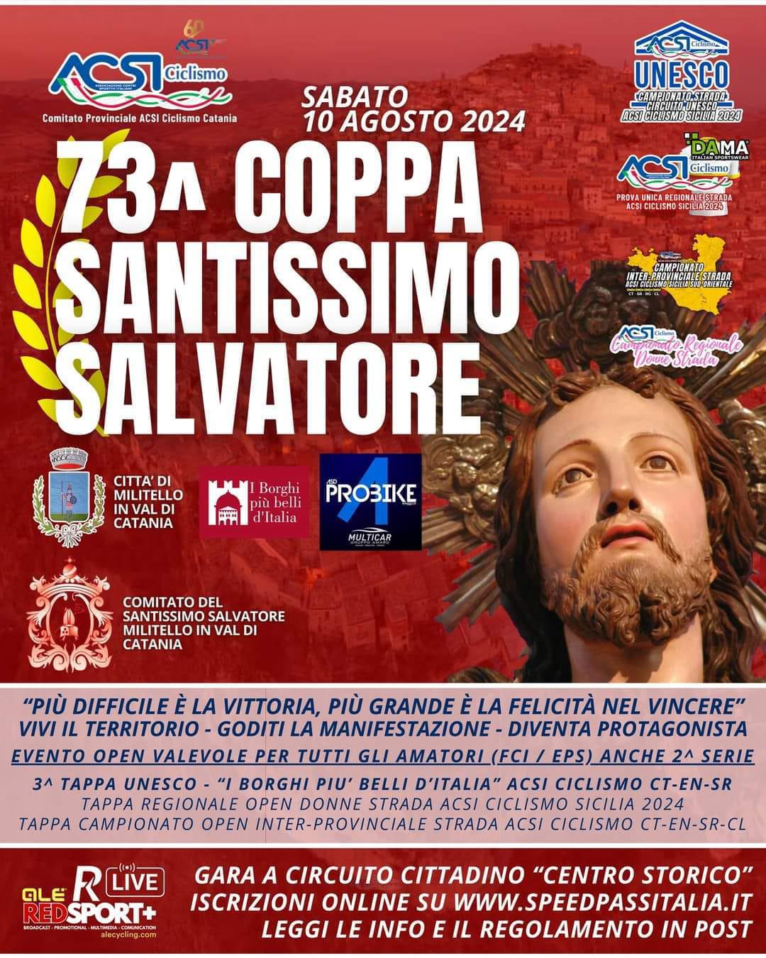 Festeggiamenti in onore del Santissimo Salvatore - Patrono di Militello in Val di Catania