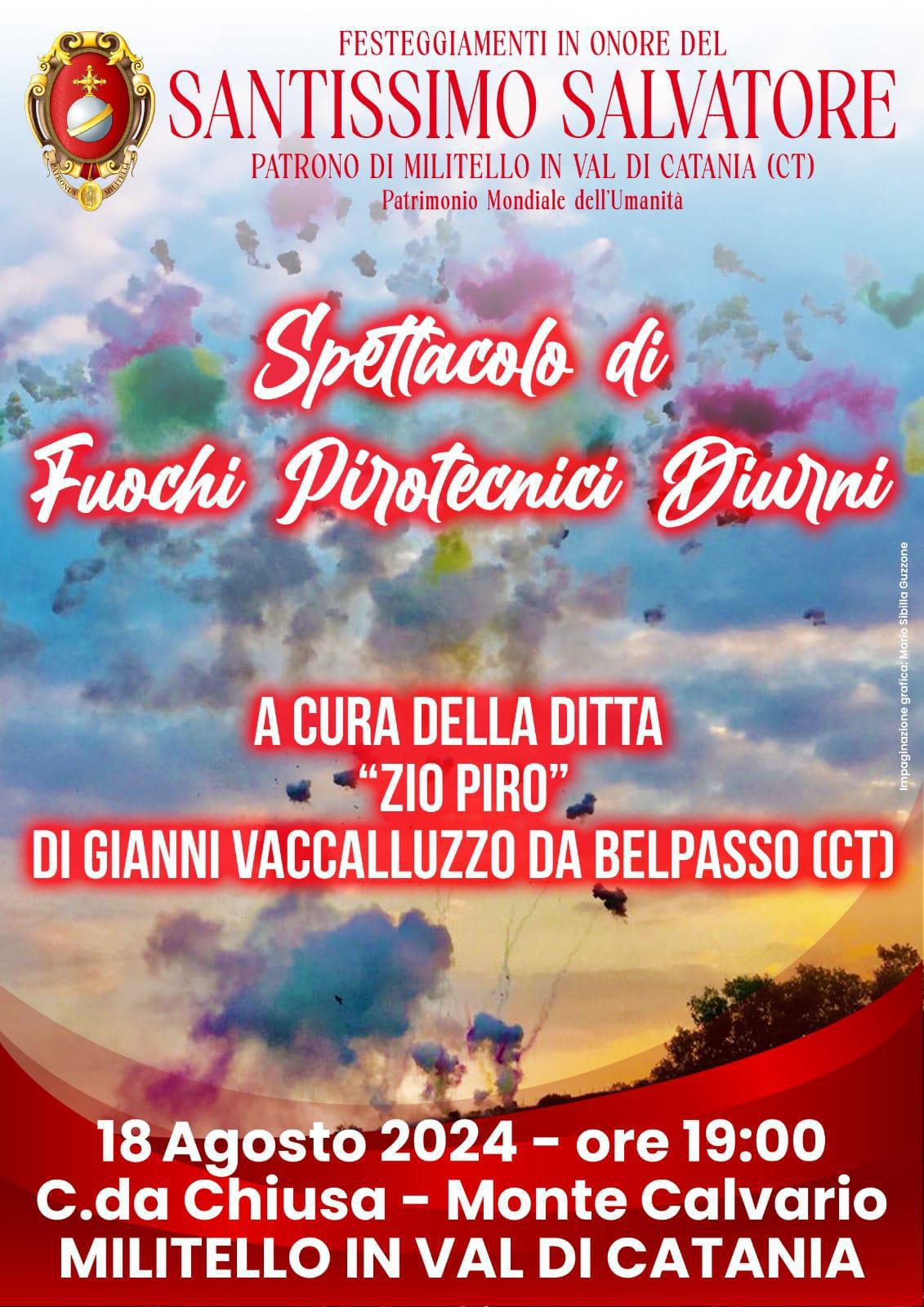 Festeggiamenti in onore del Santissimo Salvatore - Patrono di Militello in Val di Catania