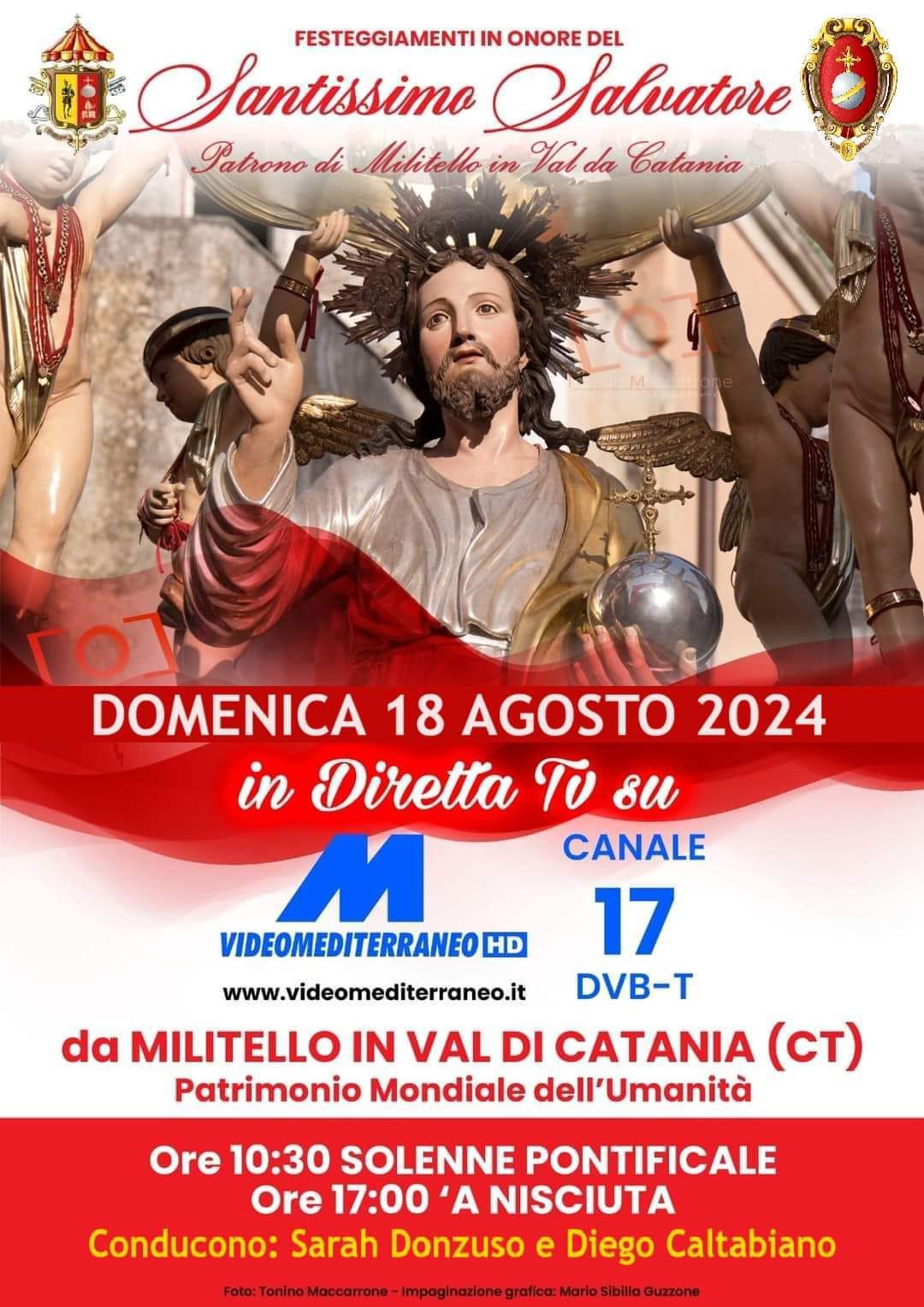 Festeggiamenti in onore del Santissimo Salvatore - Patrono di Militello in Val di Catania