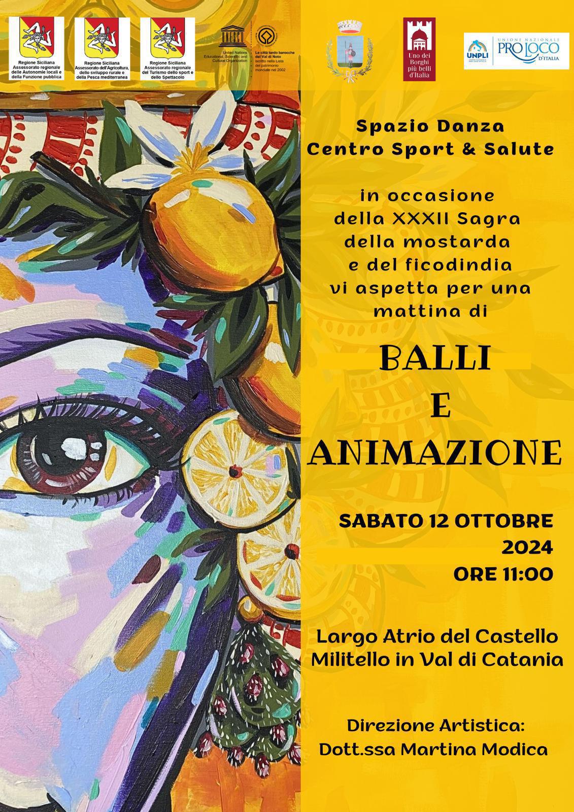 XXXII^ Sagra della Mostarda e del Ficodindia 4-5-6/11-12-13 Ottobre 2024 - Militello In Val di Catania XXXII^ Sagra della Mostarda e del Ficodindia 4-5-6/11-12-13 Ottobre 2024 - Militello In Val di Catania