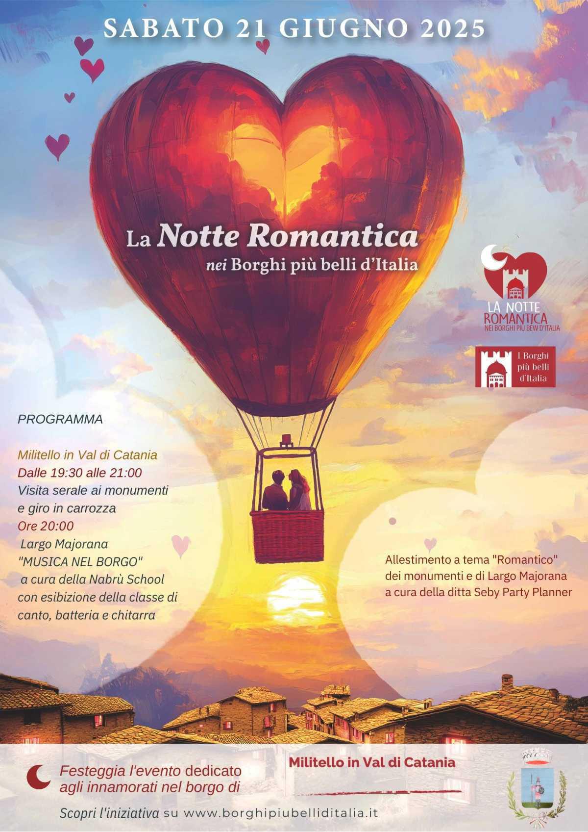 La Notte Romantica nei Borghi più belli d'Italia - Sabato 21 Giugno 2025 