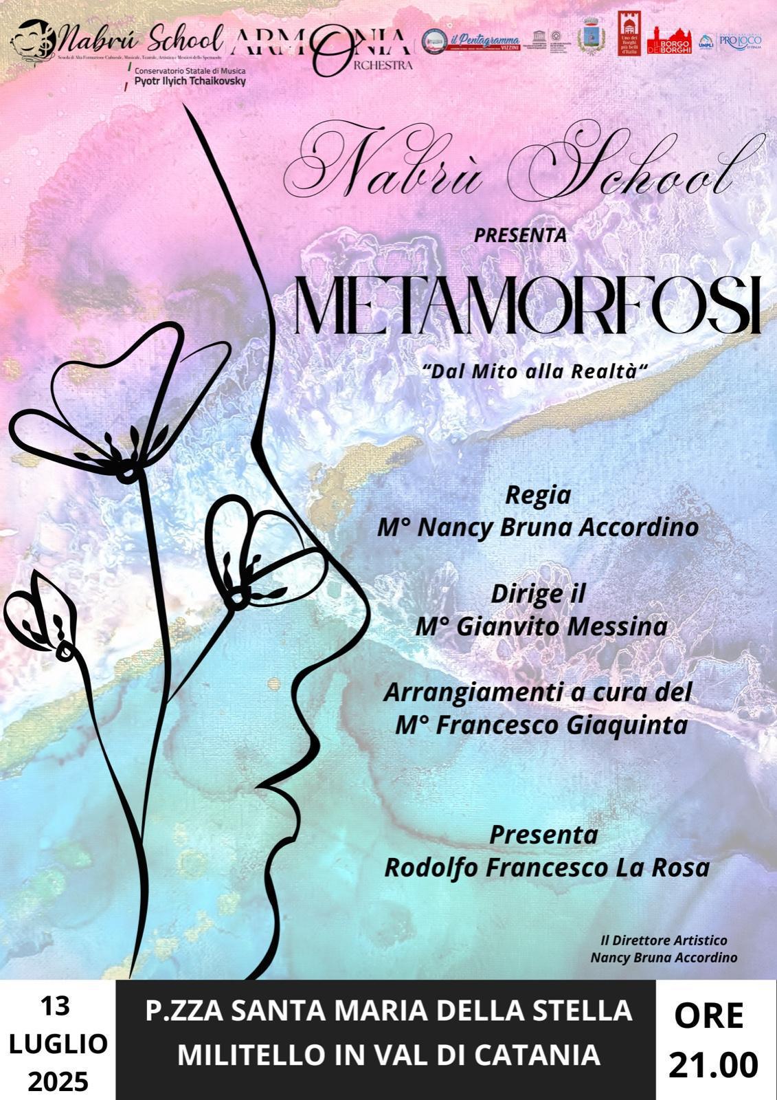 "Metamorfosi" - Dal mito alla Realtà a cura di Nancy Bruna Accordino